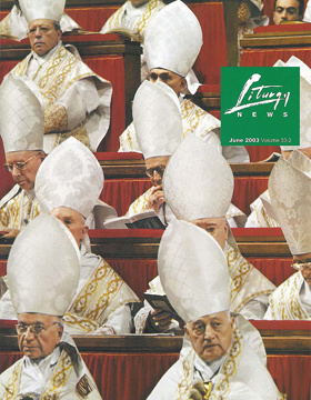Liturgy News June 2003 cover image